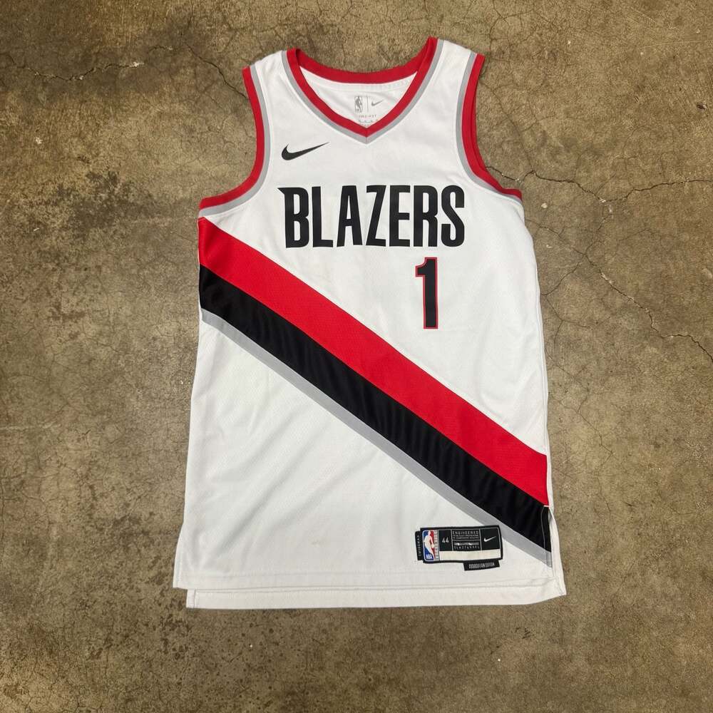 Nike Anfernee Simons Portland Trail Blazers Association Edition Swingman Jersey